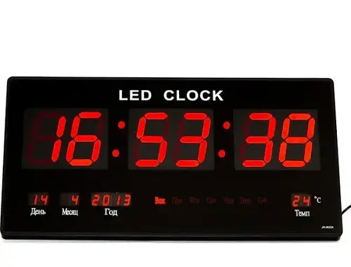 Годинники настінні електронні LED Clock JH 4622 - Зображення 2