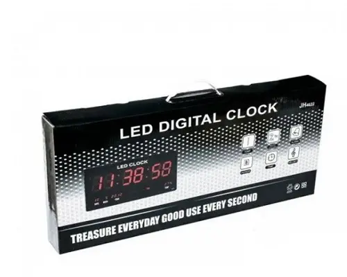 Годинники настінні електронні LED Clock JH 4622 - Зображення 4