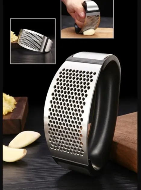 Часник Прес для часнику з нержавіючої сталі Garlic Press - Зображення 3