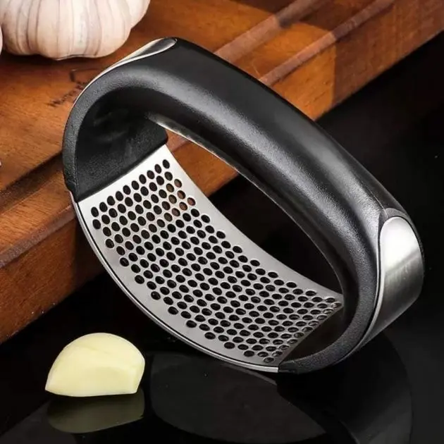 Часник Прес для часнику з нержавіючої сталі Garlic Press - Зображення 4