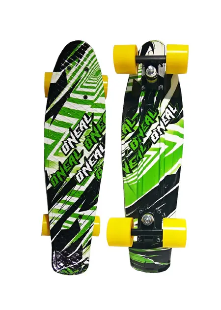 Пенні борд скейтборд Penny Board Fish Skateboards 22" ABEC-7 з колесами, що світяться - Зображення 3