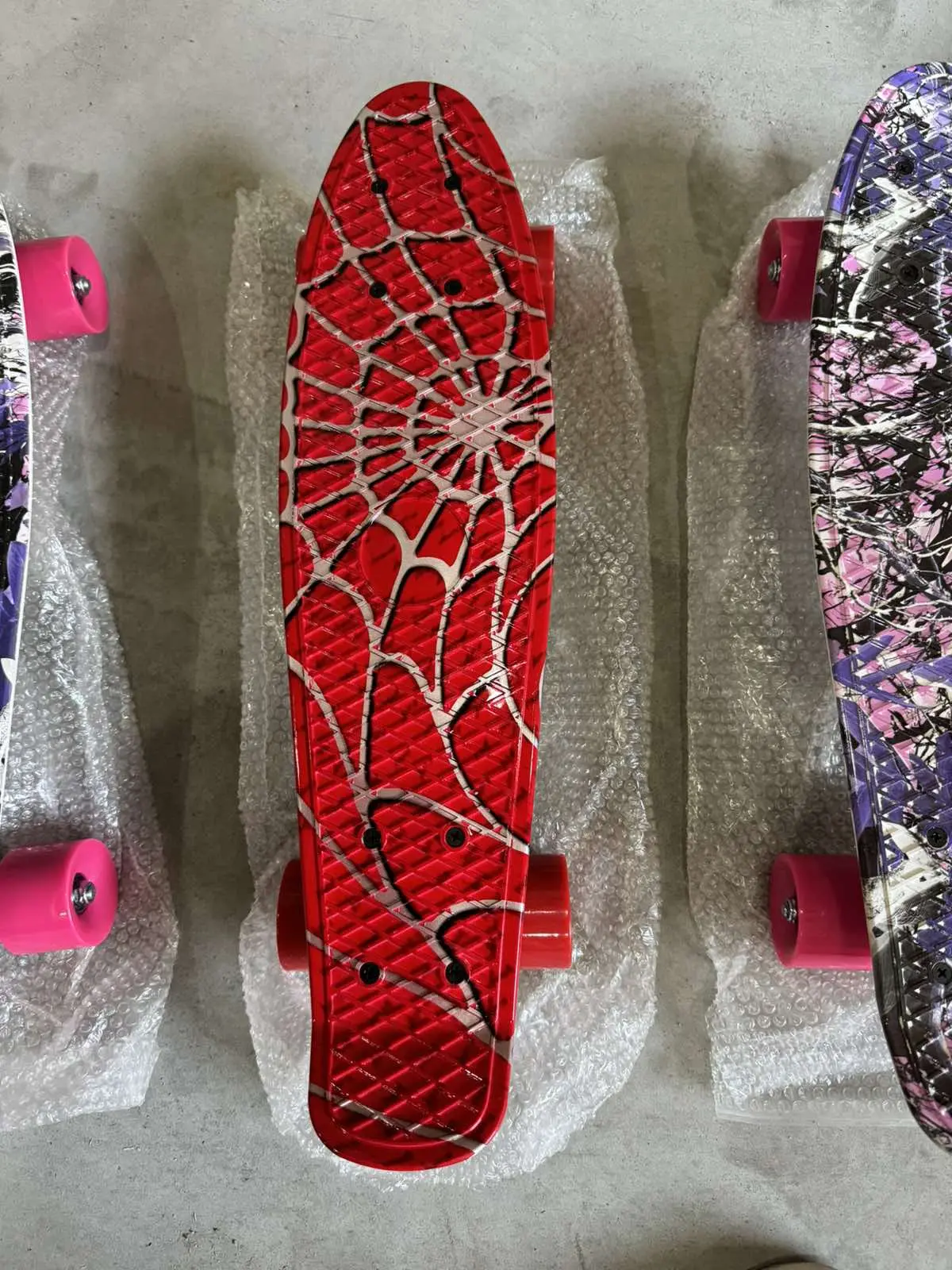 Пенні борд скейтборд Penny Board Fish Skateboards 22" ABEC-7 з колесами, що світяться - Зображення 9