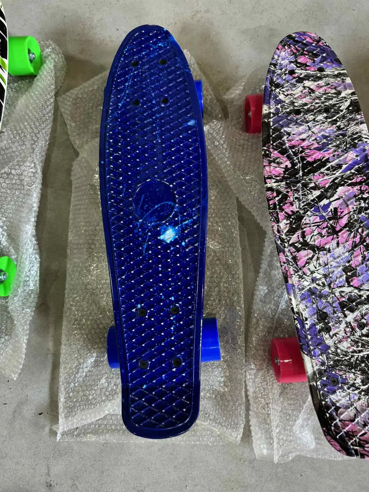 Пенні борд скейтборд Penny Board Fish Skateboards 22" ABEC-7 з колесами, що світяться - Зображення 7