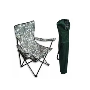 Складне крісло складане для пікніка та риболовлі “Павук” Сірий
