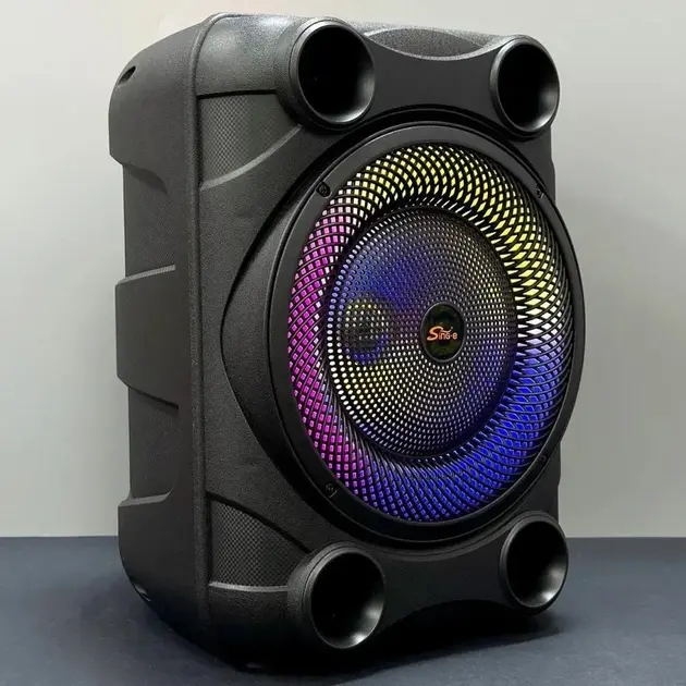 Бездротова караоке колонка з мікрофоном та RGB-підсвічуванням Sing-e ZQS8148 - Зображення 6