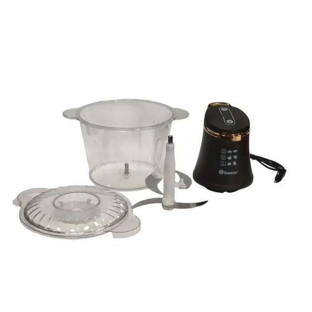 Подрібнювач електричний / Кухонний блендер чоппер із чашею Domotec MS 7041 600Вт 3л 32х22х12 см - Зображення 4