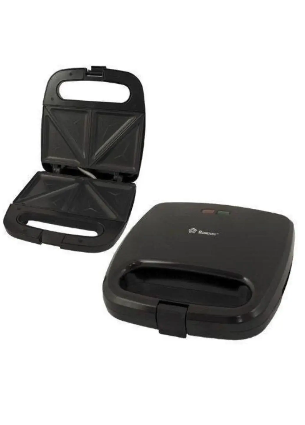 Сендвічниця Domotec MS 7777 з антипригарним покриттям 750W 220-240V 50/60Hz - Зображення 2