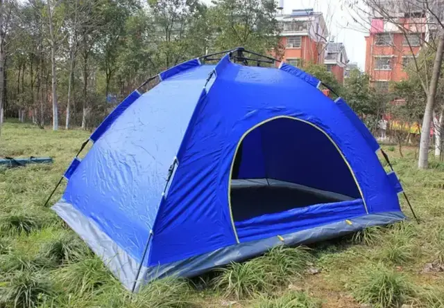 Намет автоматичний місцевий Сіро-блакитний 6-місний - Зображення 3