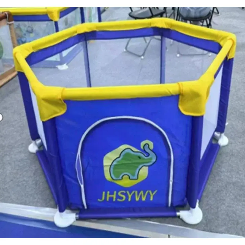 Манеж дитячий Malatec 126х109х65, 5 см темно-синій - Зображення 3