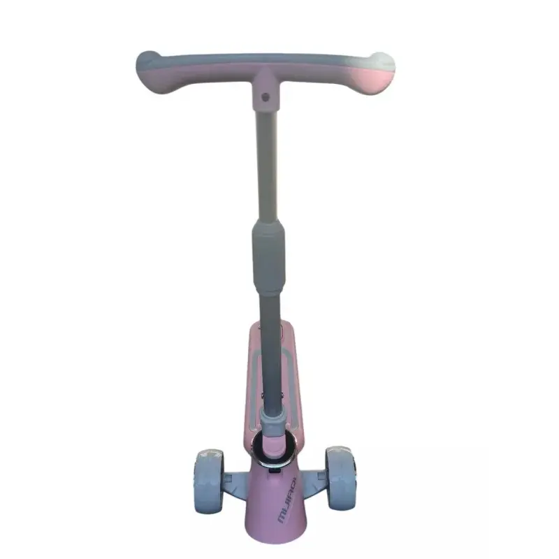 Дитячий триколісний самокат MUFAQI з сидінням та регульованою ручкою - Зображення 4