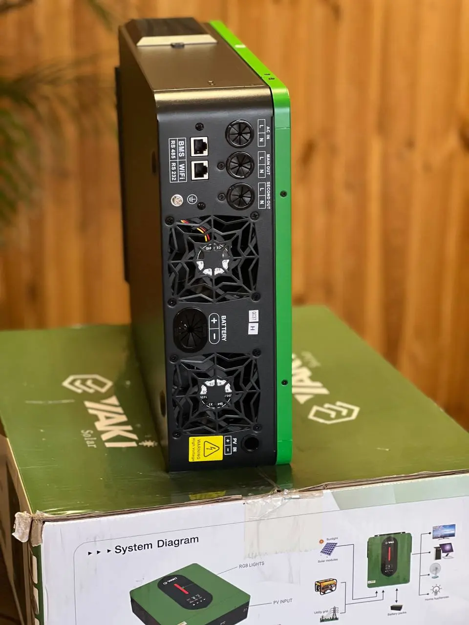 Гібридний інвертор yaki SY-4.2KW-24V - Зображення 4