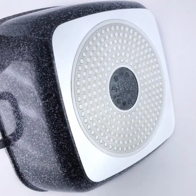 Каструля казан із кришкою Benson BN-361 з литого алюмінію 3 л Чорний (BN-361) - Зображення 4