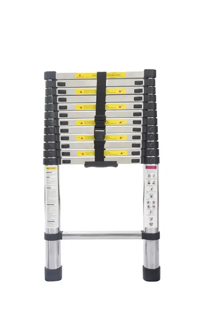 Сходи телескопічні LN-2,7/2,7 м (Професійна) нержавіюча сталь