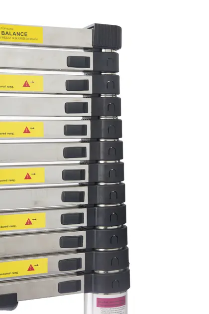 Сходи телескопічні LN-2,7/2,7 м (Професійна) нержавіюча сталь - Зображення 2