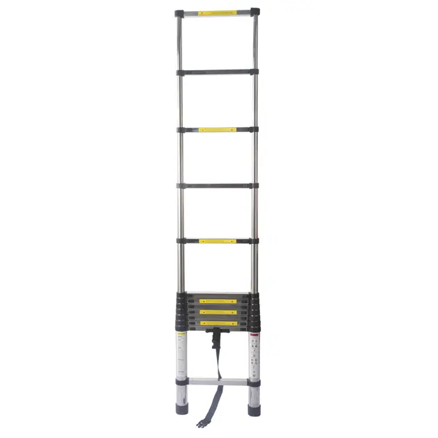 Сходи телескопічні LN-2,7/2,7 м (Професійна) нержавіюча сталь - Зображення 3