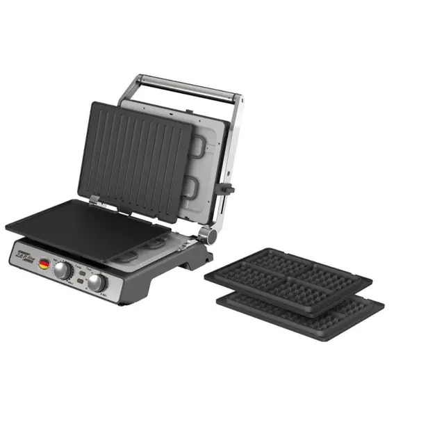 Контактний Гриль-вафельниця 2в1 Zepline ZP-809 3500W - Зображення 5