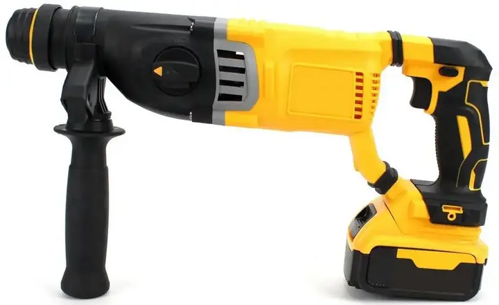 Набір 5 в1 Шуруповер + Болгарка + Перфоратор + Гайковерт + Пила NEW 98V (жовтий) - Зображення 7
