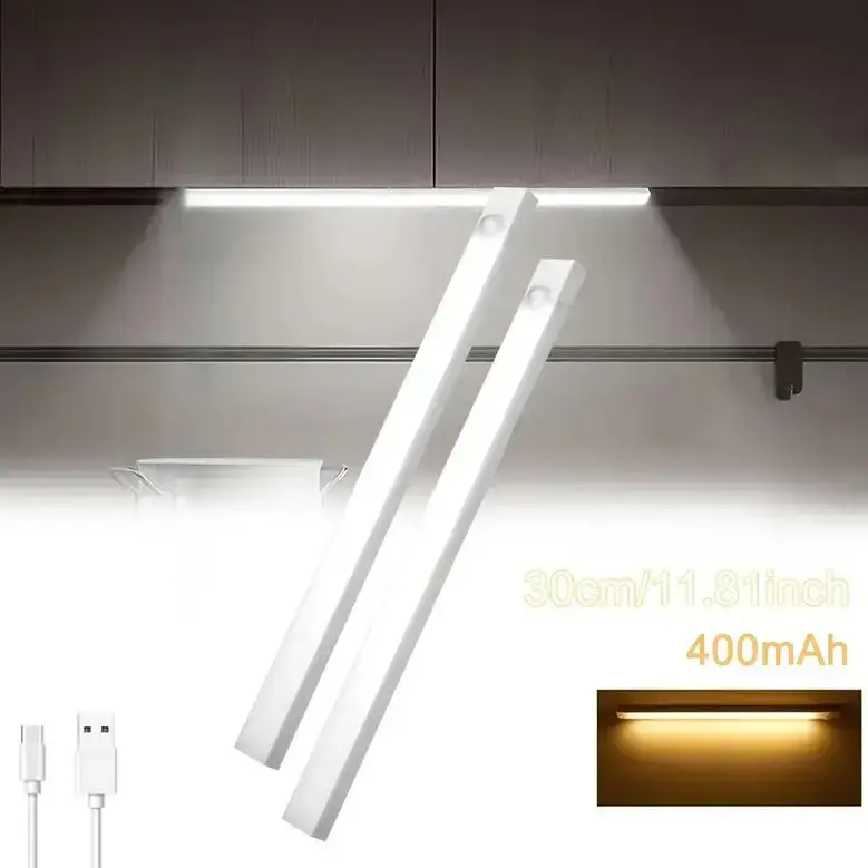 Світильник з датчиком руху 30 см, тепле біле світло - Зображення 3