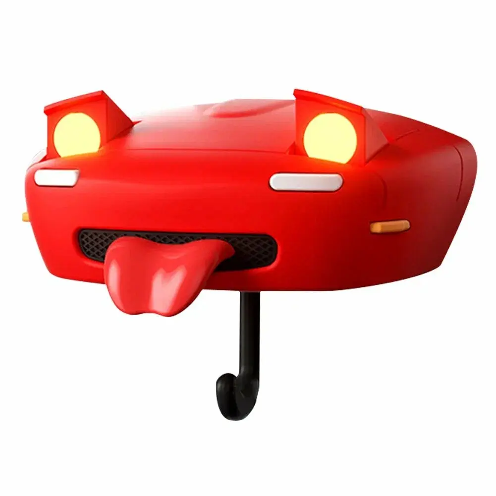 Настінна ключниця Trueno з підсвічуванням фар, червона - Зображення 2