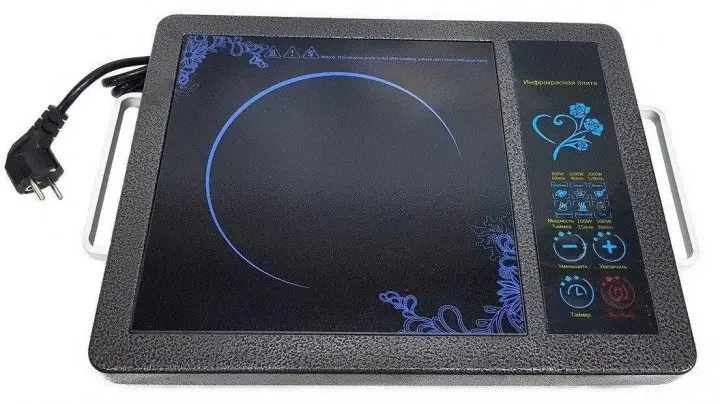 Електроплита інфрачервона Domotec MS-5842 2000 Вт - Зображення 3