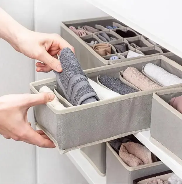 Органайзер для речей XL-1090 4шт 32х32х10 см - Зображення 6