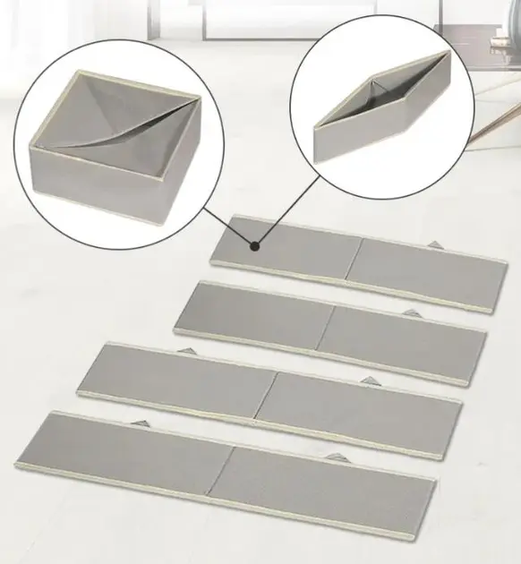 Органайзер для речей XL-1090 4шт 32х32х10 см - Зображення 7