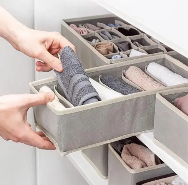 Органайзер для речей XL-1090 4шт 32х32х10 см - Зображення 2