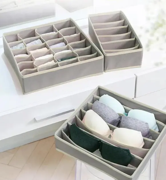 Органайзер для речей XL-1090 4шт 32х32х10 см - Зображення 4