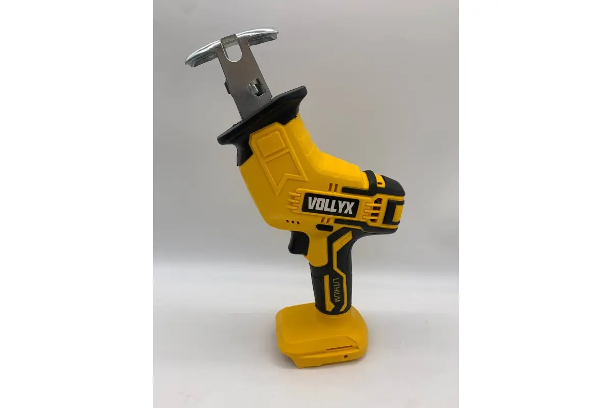 Портативна акумуляторна шабельна пилка лобзик 48V 2АКБ YELLOW - Зображення 4