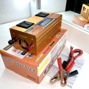 Перетворювач напруги з 12V/24V 220V 4000W LCD SMART (EY4000W)