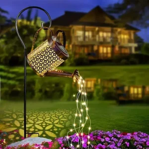 Садовий світильник на сонячній батареї “Лійка” 80см, Fairy lamp / Декоративний LED ліхтар для саду