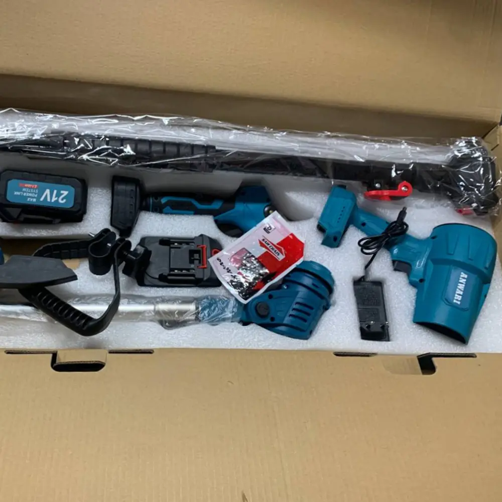 Набір акумуляторних інструментів для саду 4в1 - Зображення 6