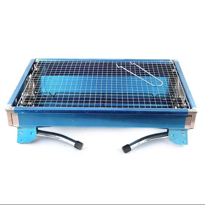 Переносний мангал з гратами для шашлику та гриля GP-4274 48*33*29cm - Зображення 4