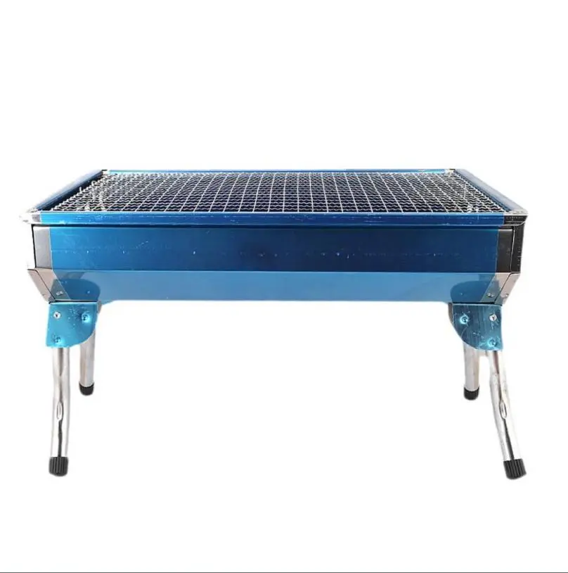 Переносний мангал з гратами для шашлику та гриля GP-4274 48*33*29cm - Зображення 3