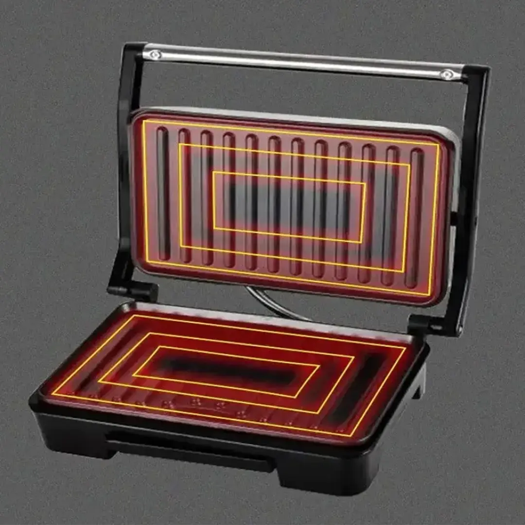 Електричний контактний гриль MS 240 для кухні 1000 Вт - Зображення 5