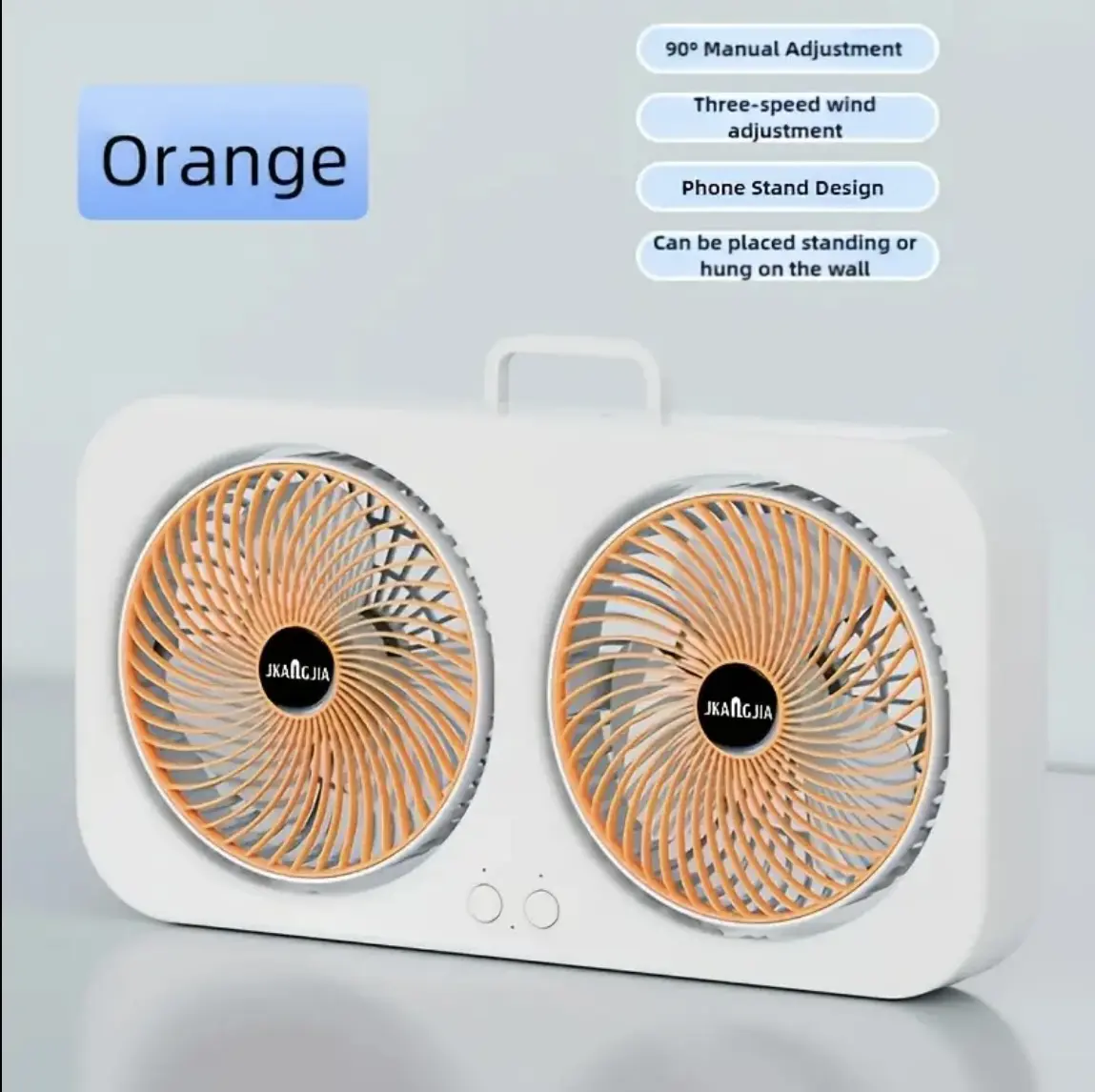 Компактний настільний вентилятор з подвійним потоком повітря та циркуляцією повітря AND LY-879 - Зображення 4