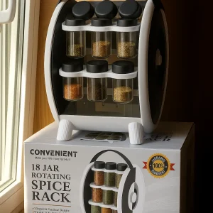 Контейнер для спецій / Набір приправних банок 18 шт БІЛА AND 1-62