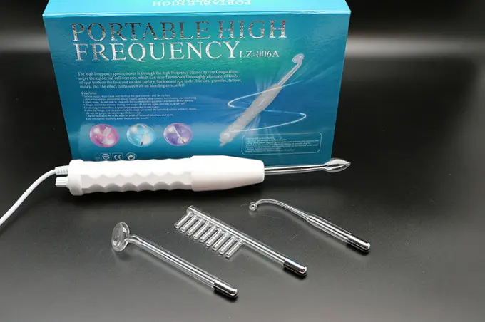 Дарсонваль для догляду за волоссям, шкірою обличчя та тіла в домашніх умовах, косметологічний апарат - Зображення 6