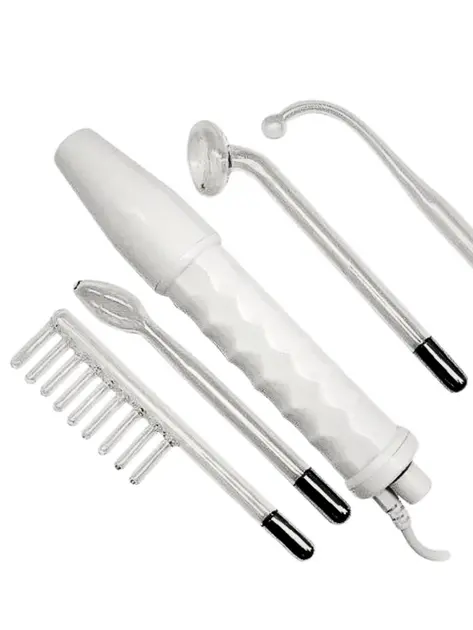 Дарсонваль для догляду за волоссям, шкірою обличчя та тіла в домашніх умовах, косметологічний апарат - Зображення 5