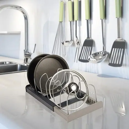 Тримач для посуду розсувний 30.5 - 56 см - Зображення 5