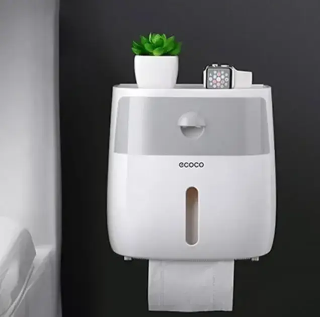 Тримач для туалетного паперу паперових рушників Towel Holder Ecoco - Зображення 4