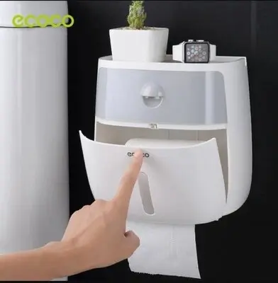 Тримач для туалетного паперу паперових рушників Towel Holder Ecoco - Зображення 2