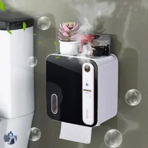 Тримач для туалетного паперу з розумним настінним кріпленням, органайзер, ароматизатор LY-837