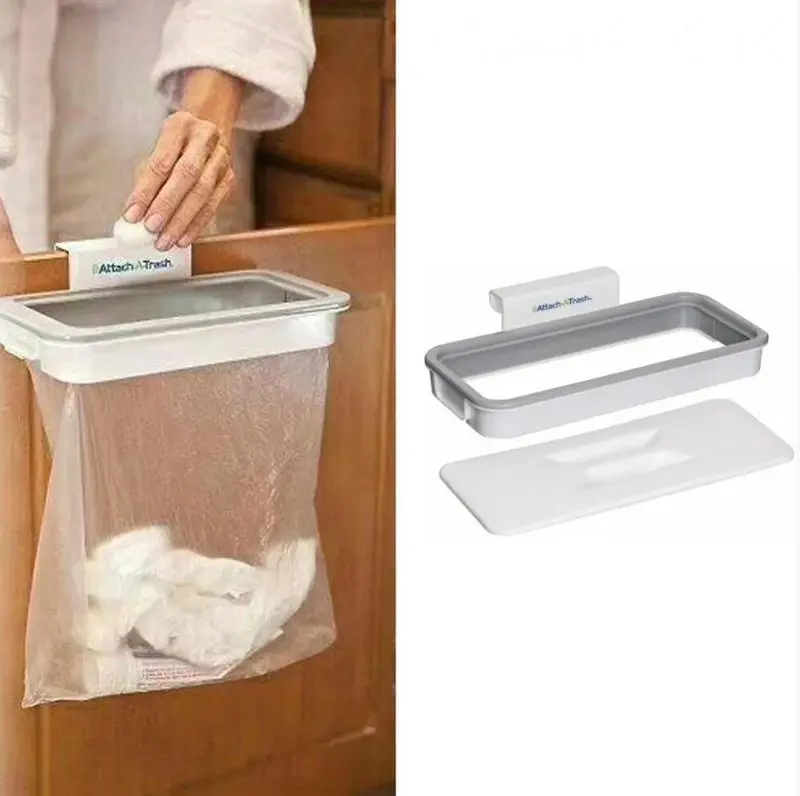 Відро для сміття Attach-A-Trash навісний тримач мішка для сміття - Зображення 3