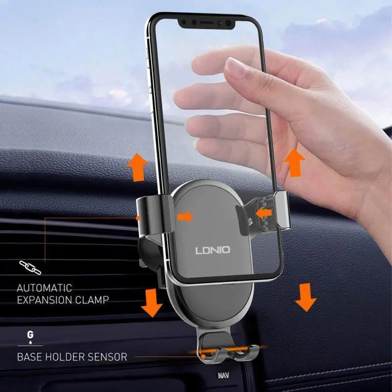 Утримувач мобільного телефону, модель WX-017 чорний - Зображення 3