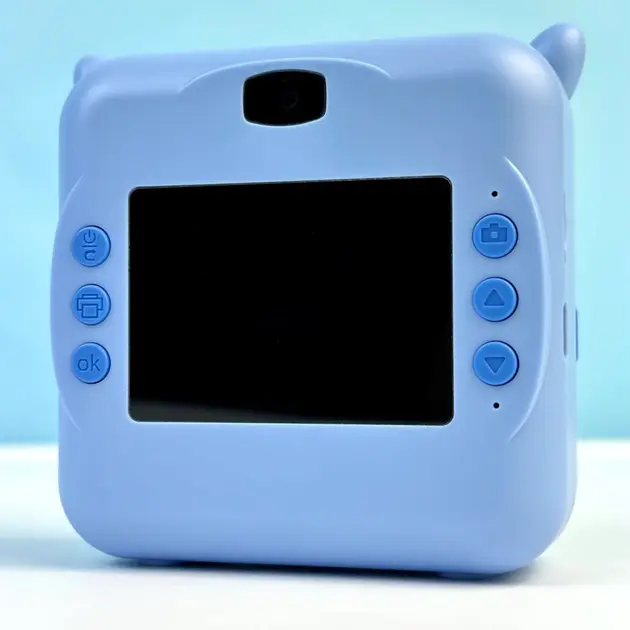Дитяча фотокамера D2 з передньою камерою, функцією друку, підтримкою картки пам'яті та MP3 - Зображення 6