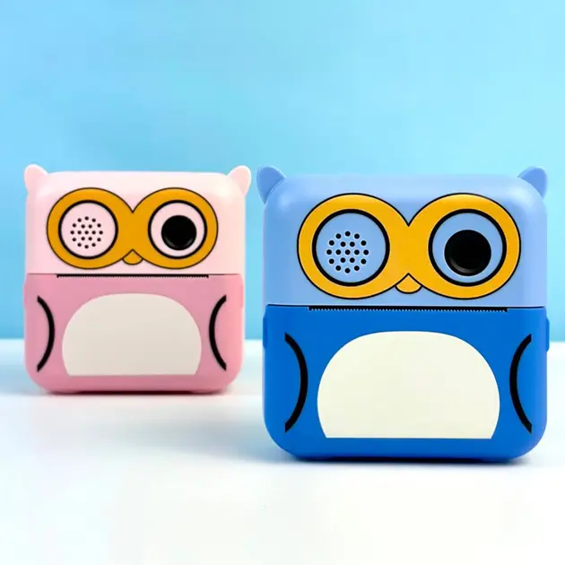 Дитяча фотокамера D2 з передньою камерою, функцією друку, підтримкою картки пам'яті та MP3 - Зображення 2