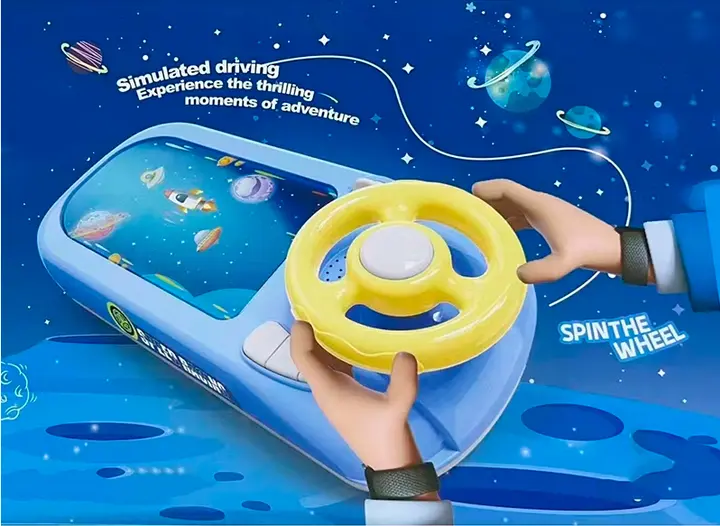 Ігровий кермо 661-8 Jiution / Симулятор космічна гонка - Зображення 4