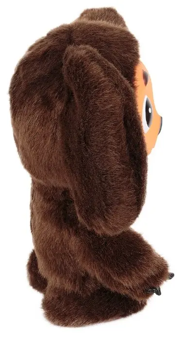 Дитяча м'яка іграшка Чебурашка 25 см плюшева подушка обіймашка з великими очима та вухами Kawaii baby kids - Зображення 4