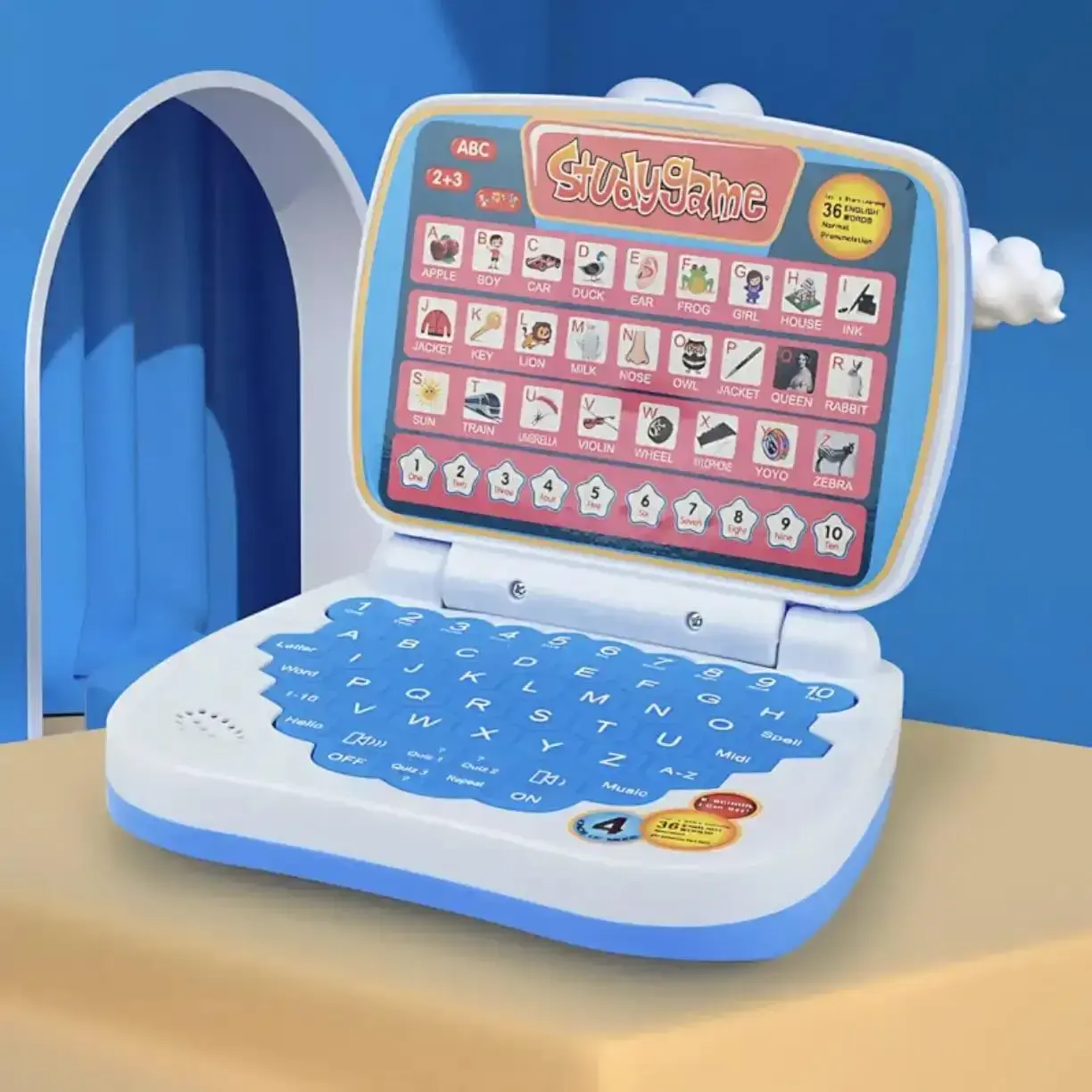 Дитяча електронна, інтерактивна гра StudyGame для вивчення англійської мови